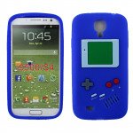 Wholesale Samsung Galaxy S4 3D Gameboy Case (Blue)